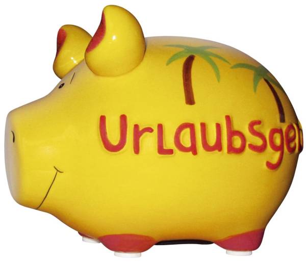 KCG Spardose Schwein klein 101230/10027116 Urlaubsgeld