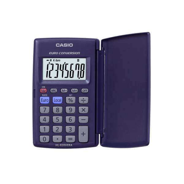 CASIO Taschenrechner 8-stellig HL-820VERA