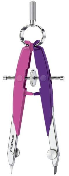 STAEDTLER Geometriezirkel neon pink violett 556 00-N2 Mars