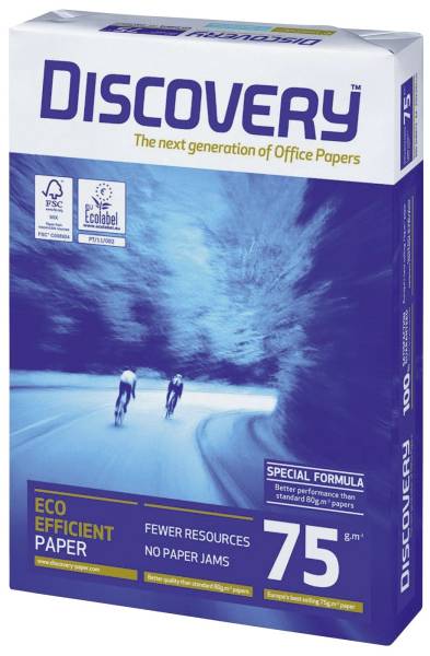 DISCOVERY Kopierpapier 500BL weiß 83427B75B A3 75 g