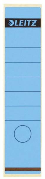 LEITZ Rückenschild breit lang blau 1640-00-35 SK 10ST