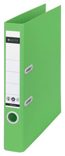 LEITZ Ordner Recycle A4 5cm grün 1019-00-55