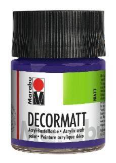 MARABU Decormatt Acryl d'violet 1401 05 051 50ml
