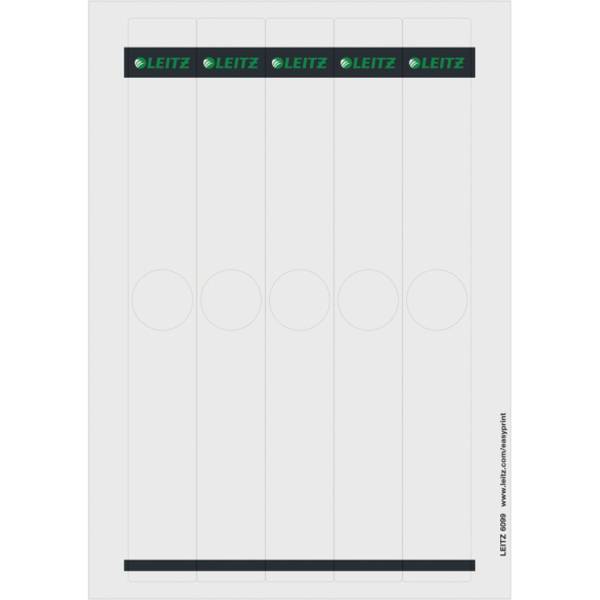 LEITZ Rückenschild grau 6099-00-85