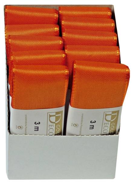 GOLDINA Basic Taftband 40mmx3m orange 1445040401003