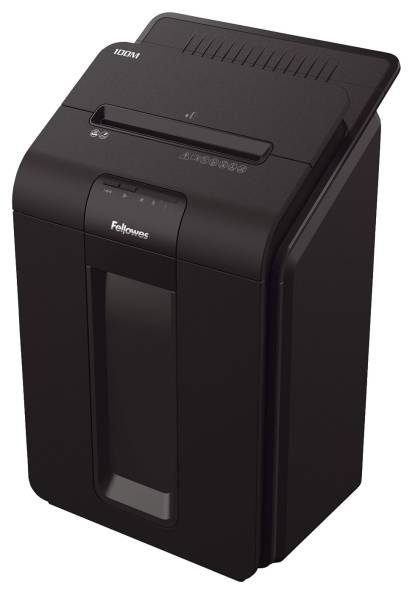 FELLOWES Aktenvernichter AutoMax 100M schwarz 4629201 Partikelsch. 4x10mm