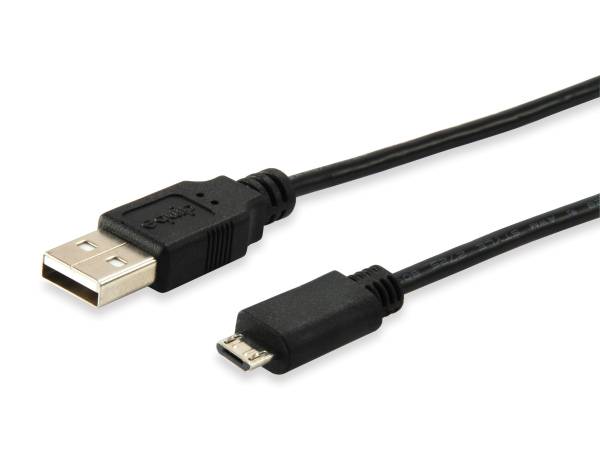EQUIP USB 2.0 Cable Type A Male to Micro-B 128594 1.0m