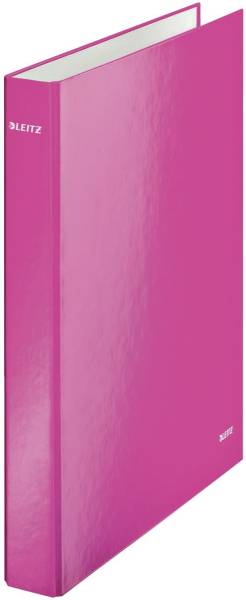 LEITZ Schulordner A4 Wow+ pink metallic 4241-00-23