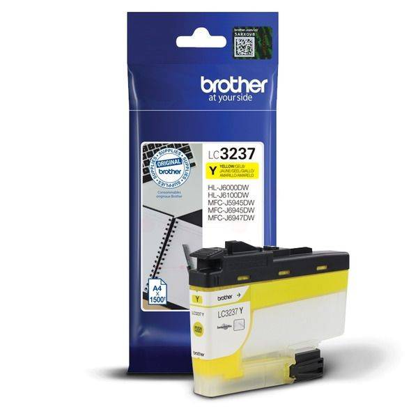 BROTHER Inkjetpatrone yellow LC3237Y