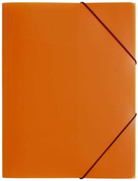 PAGNA Gummizugmappe PP A4 orange 21613-09 Lucy Colours