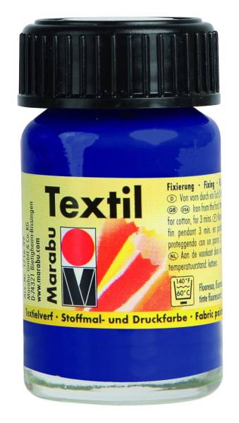 MARABU Textilfarbe dunkelblau 1716 39 053 15ml