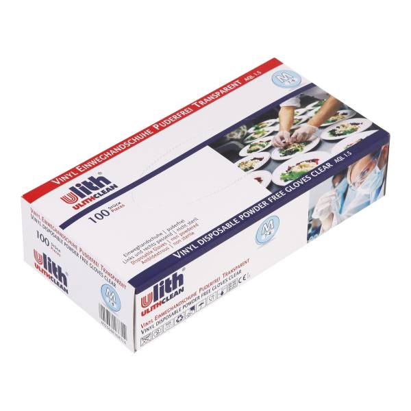 HASK Einmalhandschuhe Vinyl weiß Gr.M 248000210 100St