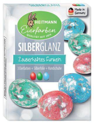 HEITMANN EIERFARBEN Ostereierfarbe Silberglanz 1012459