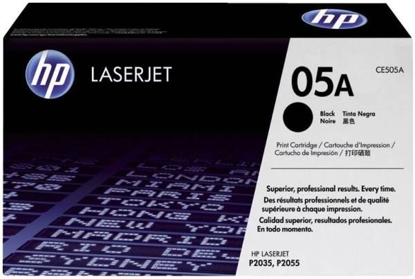 HP Lasertoner Nr. 05A schwarz CE505A