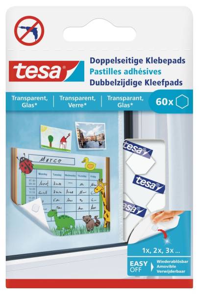 TESA Klebestrips doppels. transp. 77731-00000-00 60ST