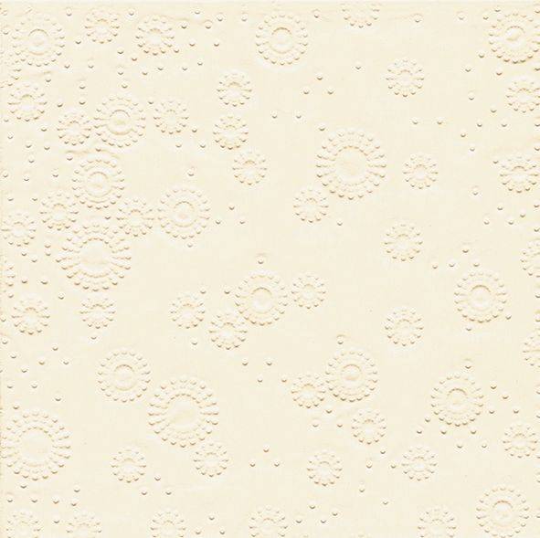PAPER+DESIGN Serviette Zelltuch cream 24026 33 cm