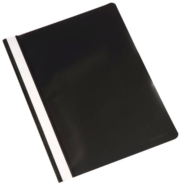 Q-CONNECT Schnellhefter A4 schwarz KF01453 400130669 Plast