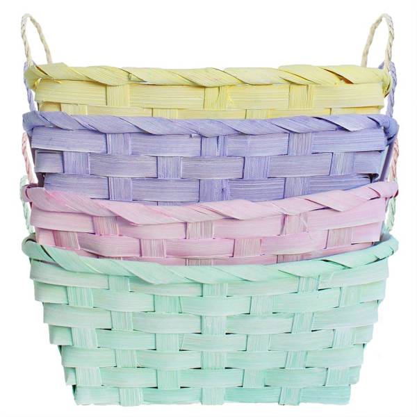 ZISCHKA Osterkorb Bambus sortiert 4378-0099 20x17x9cm