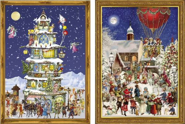 Adventkalender Serie 700 sort. 0141/70104/765/769/70117 Victorian-Styl