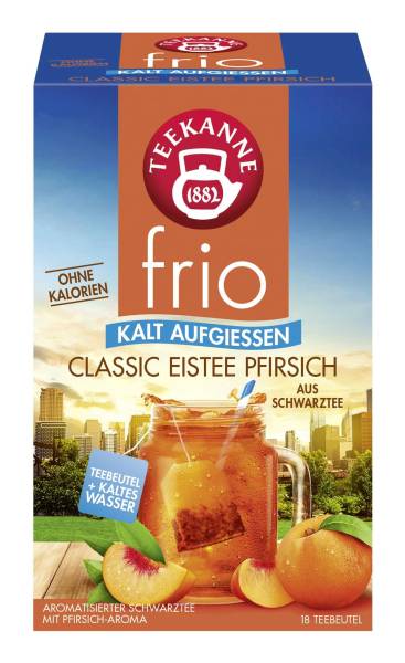 TEEKANNE Tee frio Classic - Eistee Pfirsich 7588 18BT