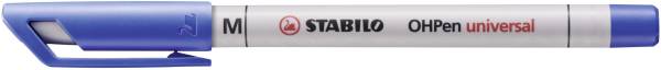 STABILO Folienschreiber OHPen M blau 853/41 wasserlöslich