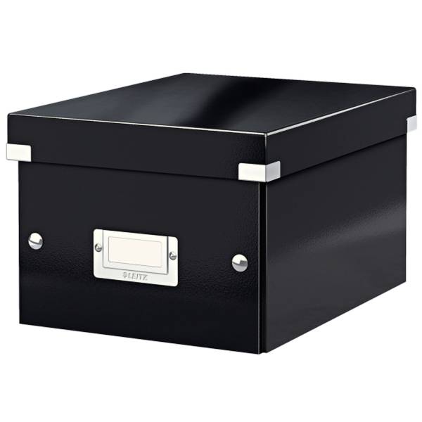 LEITZ Archivbox für DIN A5 schwarz 6043-00-95 Click&Store