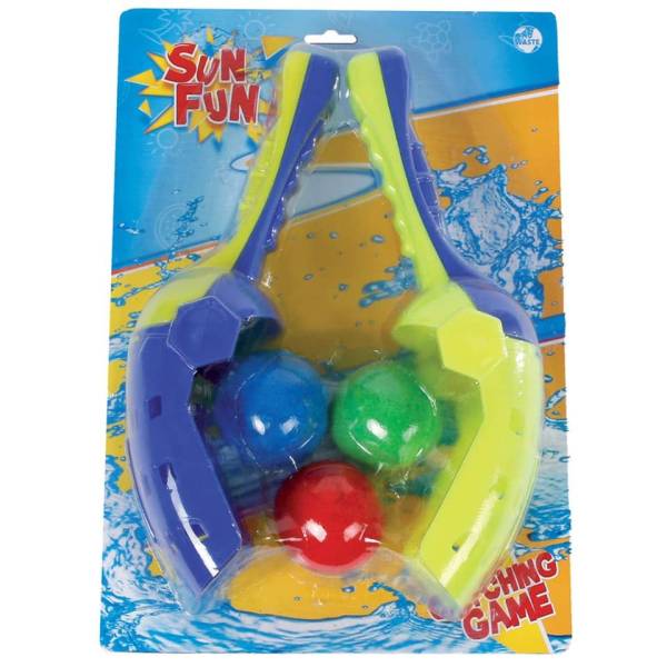Wasserspiel Wurffangspiel Sun Fun 20457 mit 3 Splashbällen