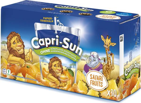 Capri Sun Capri Sun Safari 135880003 10 Stück á 0,2 l