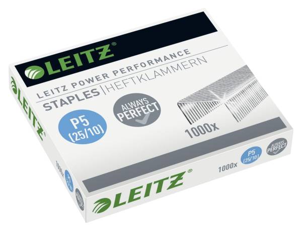 LEITZ Heftklammern 25/10 verzinkt 5574-00-00 1000St