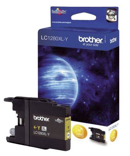 BROTHER Inkjetpatrone HY yellow LC1280XLY