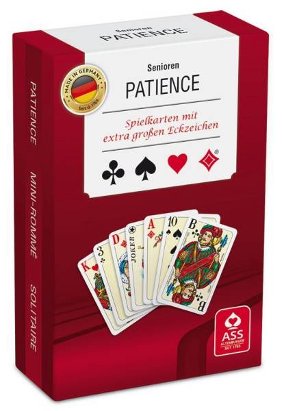 ASS Spielkarten Seniorenpatience 22570090 44x65mm