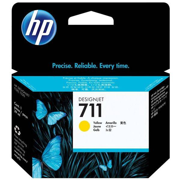 HP Inkjetpatrone Nr. 711 yellow CZ132A 29ml