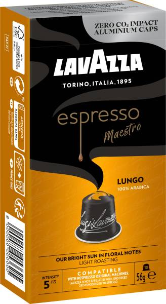 LAVAZZA Kaffeekapseln Espresso Lungo 10ST 56g 5403221005