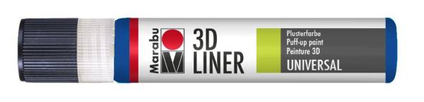 MARABU Plusterpen 3D Liner 25ml mittelblau 18030 009 652