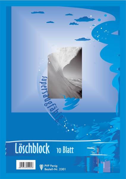 PENIG Löschblattblock A5 10BL farbig 2301