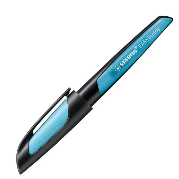 STABILO Füller Patrone M EASYbuddy schw./h.blau 5031/4-41
