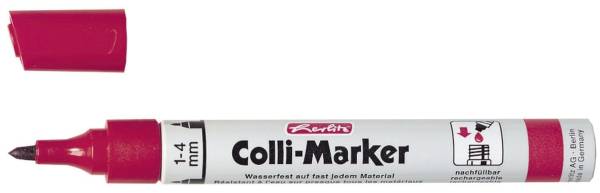 HERLITZ Permanentmarker Colli rot 8060121 1-4mm