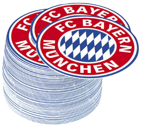 FC Bayern Bierdeckel Emblem 50St. 21667