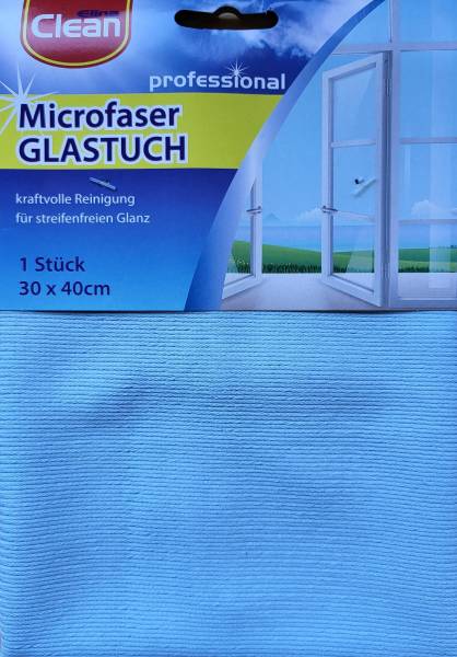 ELINA CLEAN Microfasertuch Glas 30x40cm 63073