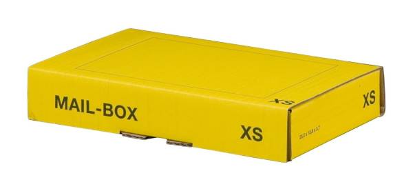 Versandkarton XS gelb 100000078