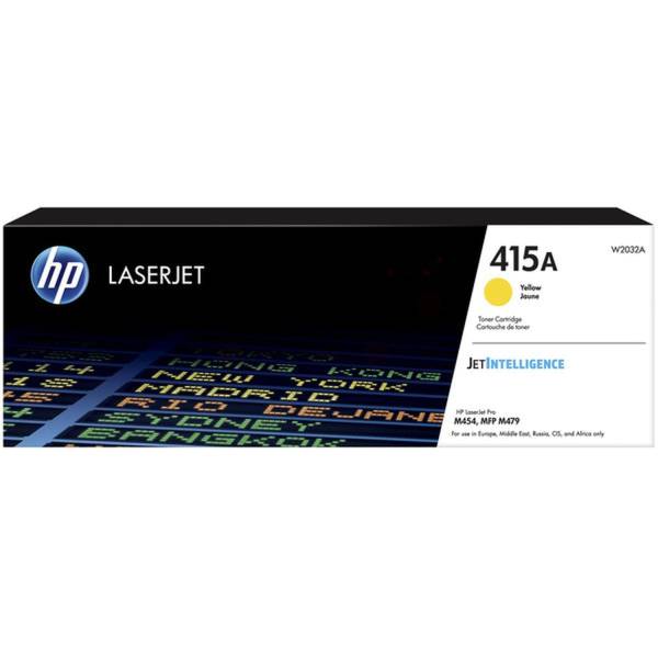 HP Lasertoner Nr.415A yellow W2032A