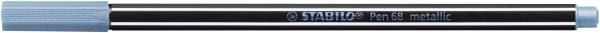 STABILO Fasermaler Pen 68 metallic blau 68/841