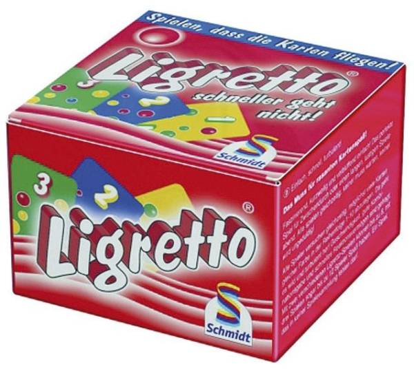 SCHMIDT Spielkarten Ligretto rot 01301