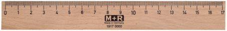 M+R Holzlineal 1917 17cm 719170000/9061