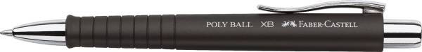 FABER CASTELL Kugelschreiber Poly Ball XB schwarz 241153
