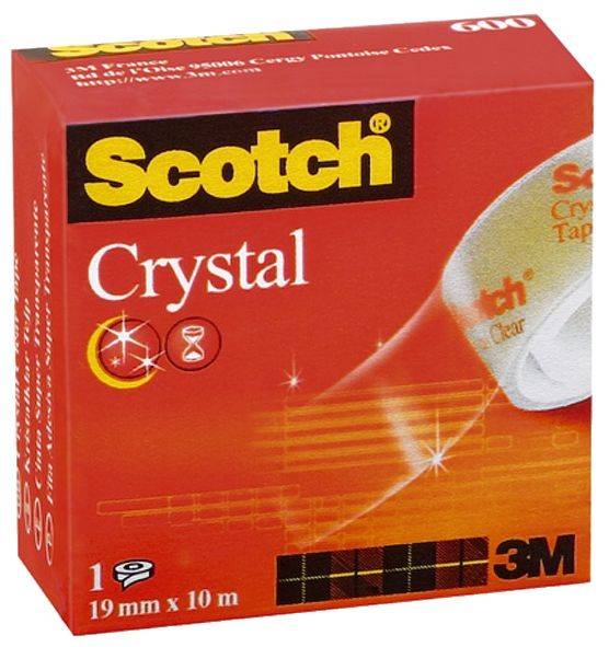 SCOTCH Klebefilm 600 19mmx10m klar C6001910 Crystal Clear