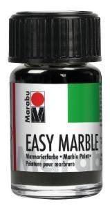 MARABU Marmorierfarbe 15ml silber 13050 039 082 Easy Marble