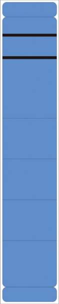 Rückenschild kurz schmal blau EUTRAL 5854 skl Pg 10St