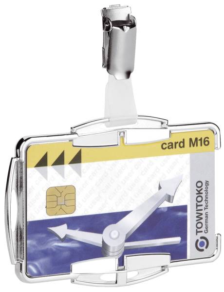 DURABLE Kartenhalter RFID 10ST MONO silber 890123 SECURE