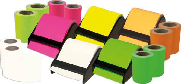RNK Haftnotiz Rolle Dispenser sortiert CT1990 60mmx10m